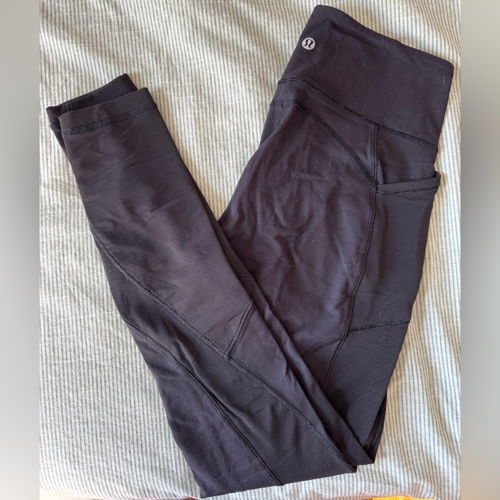 lululemon athletica Black High-Rise Leggings